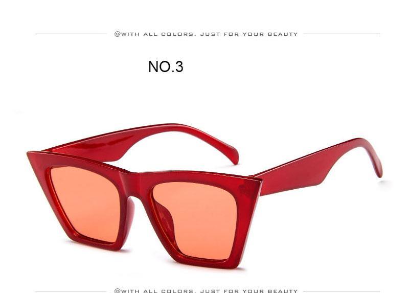Vintage Square Cat Eye Sunglasses Women Retro Trendy Cateye Sunglasses Popular Sunglasses In High Quality And Colorful Frames Glasses For Women New Retro Eyewear Women